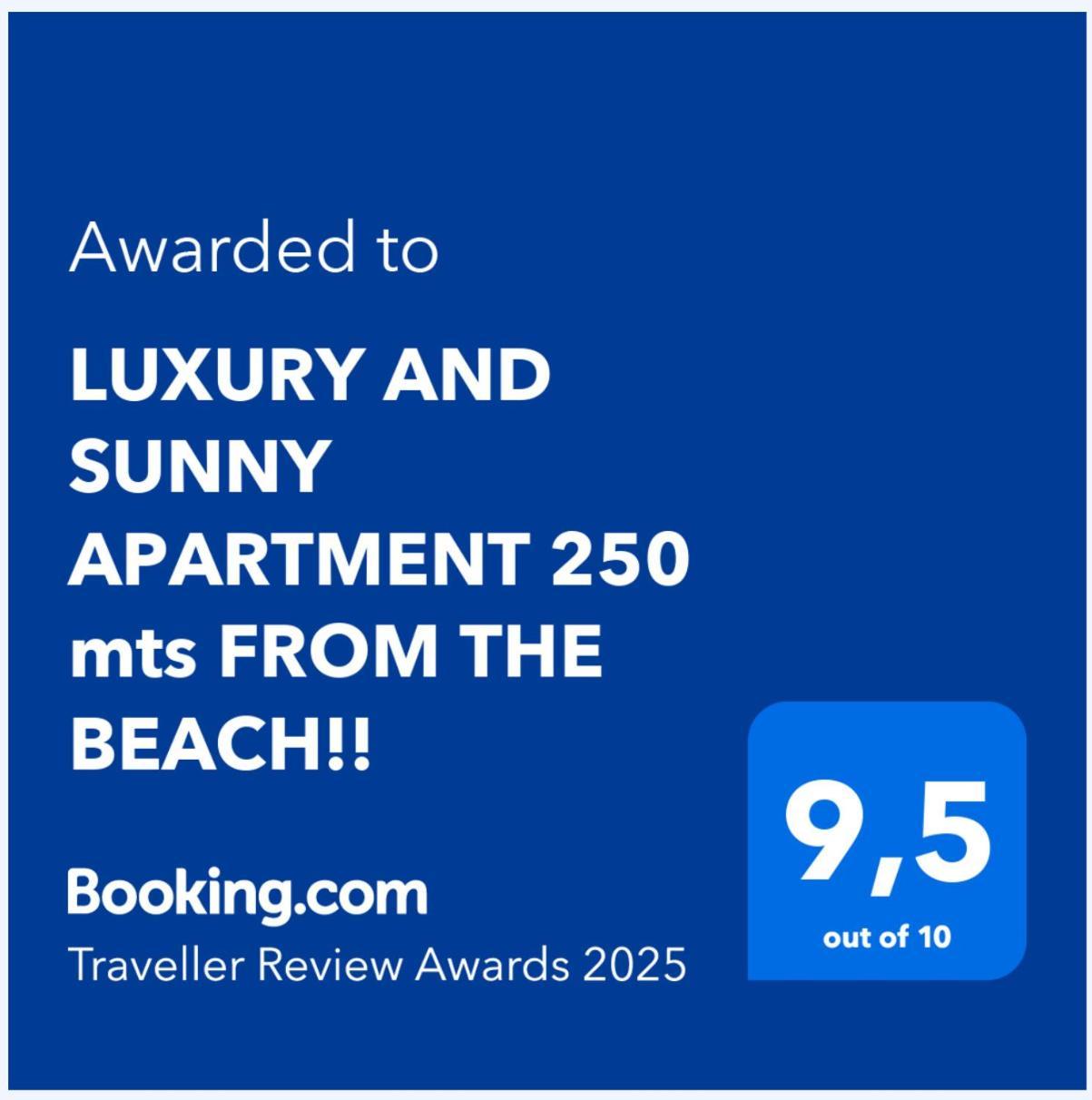Apartment Luxury And Sunny 250 Mts From The Beach!!